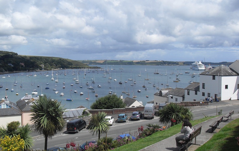 Hafen-Panorama Falmouth