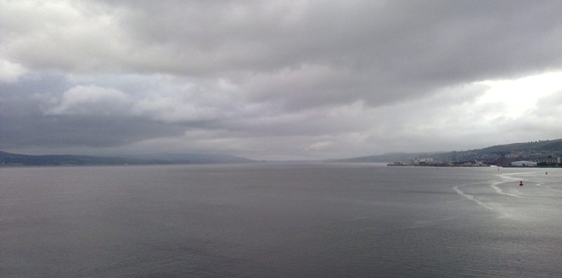 Einfahrt in den Firth of Clyde