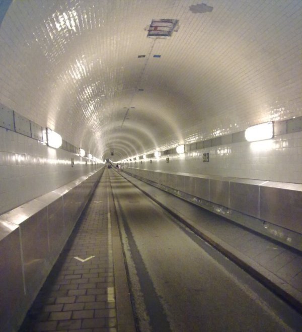 Alter Elbtunnel in Hamburg