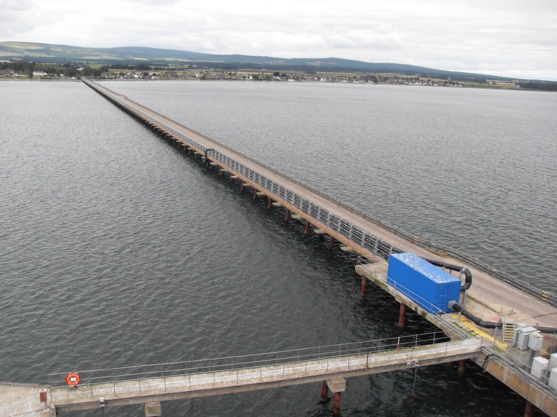 Pier in Invergordon