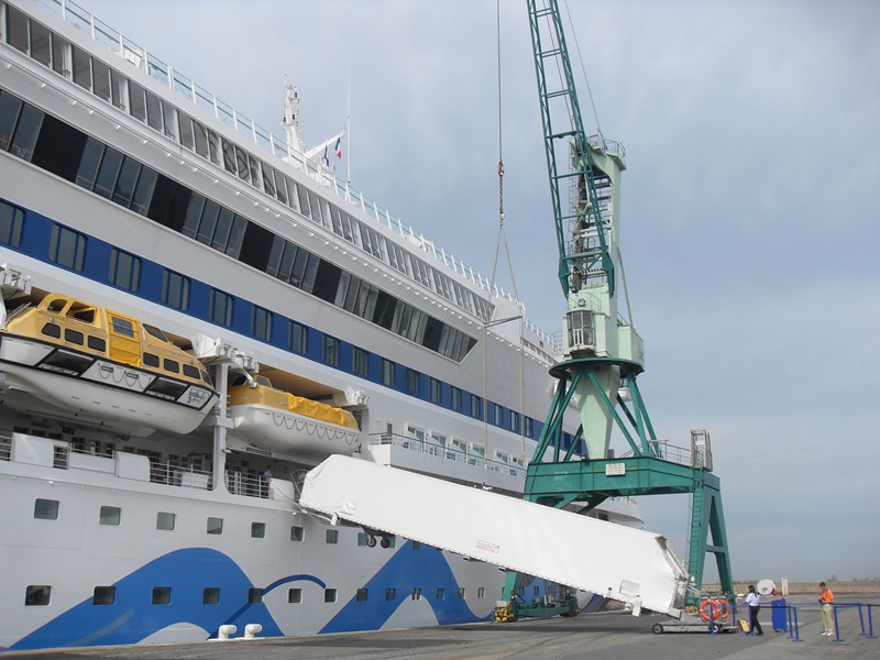 Pier in Le Havre