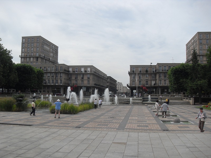 Boulevard in Le Havre