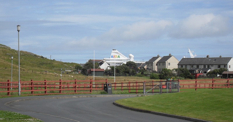 AIDAaura in Lerwick