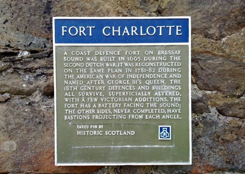 Fort Carlotte in Lerwick/Shetlands