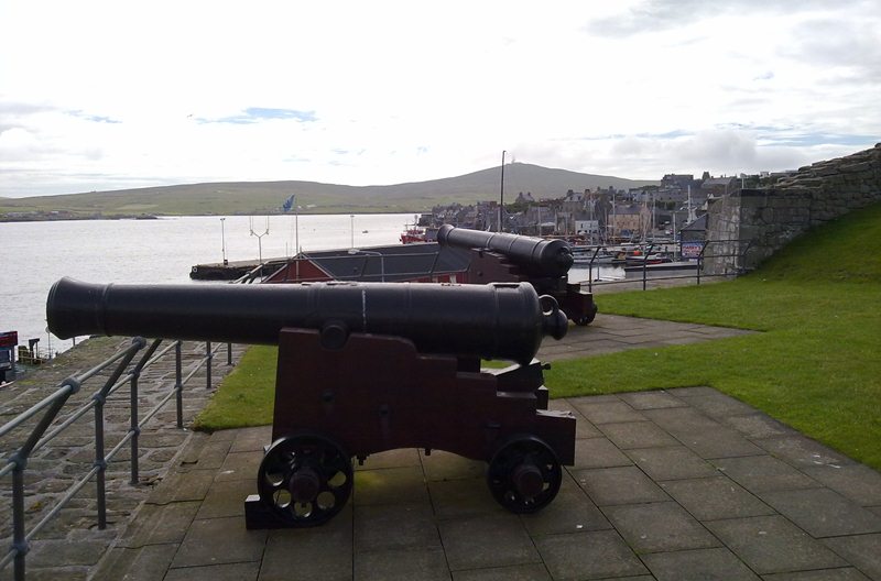 Kanonen in Fort Charlotte