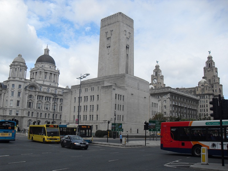 Gebäude in Liverpools Zentrum