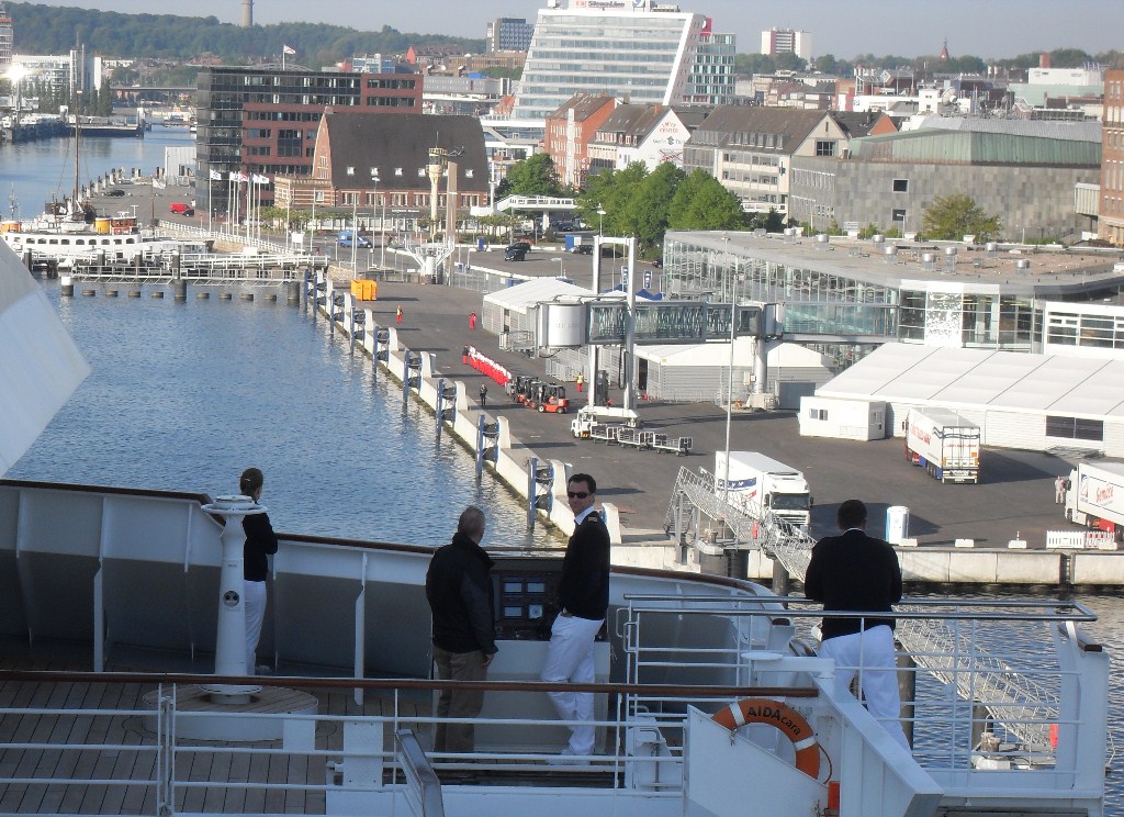 Anlegen in Kiel