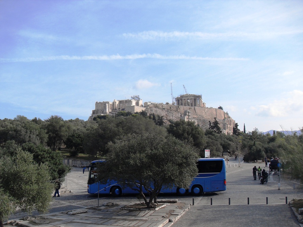 Bushaltestelle Akropolis