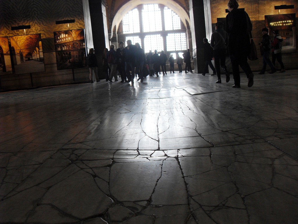 Fußboden in der Galerie - Hagia Sophia