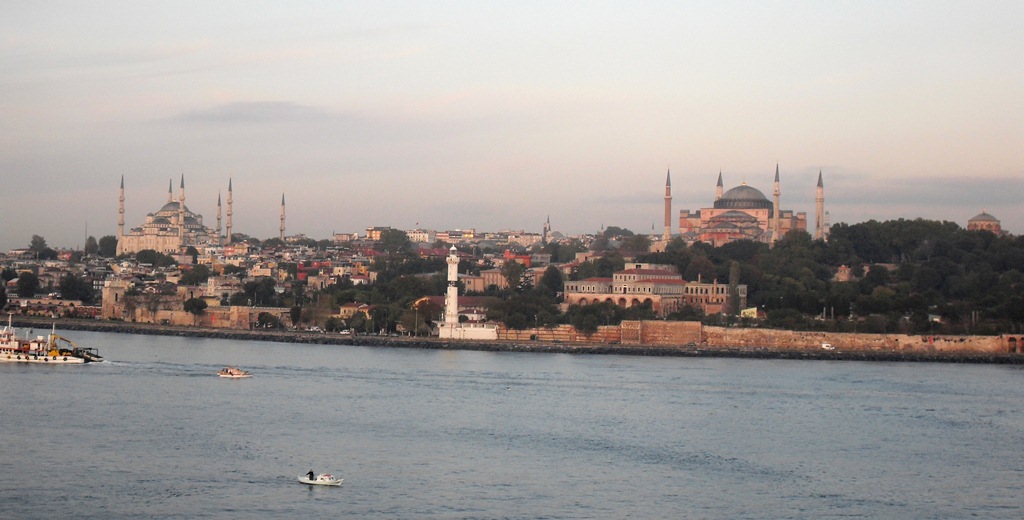 Skyline des historischen Istanbul