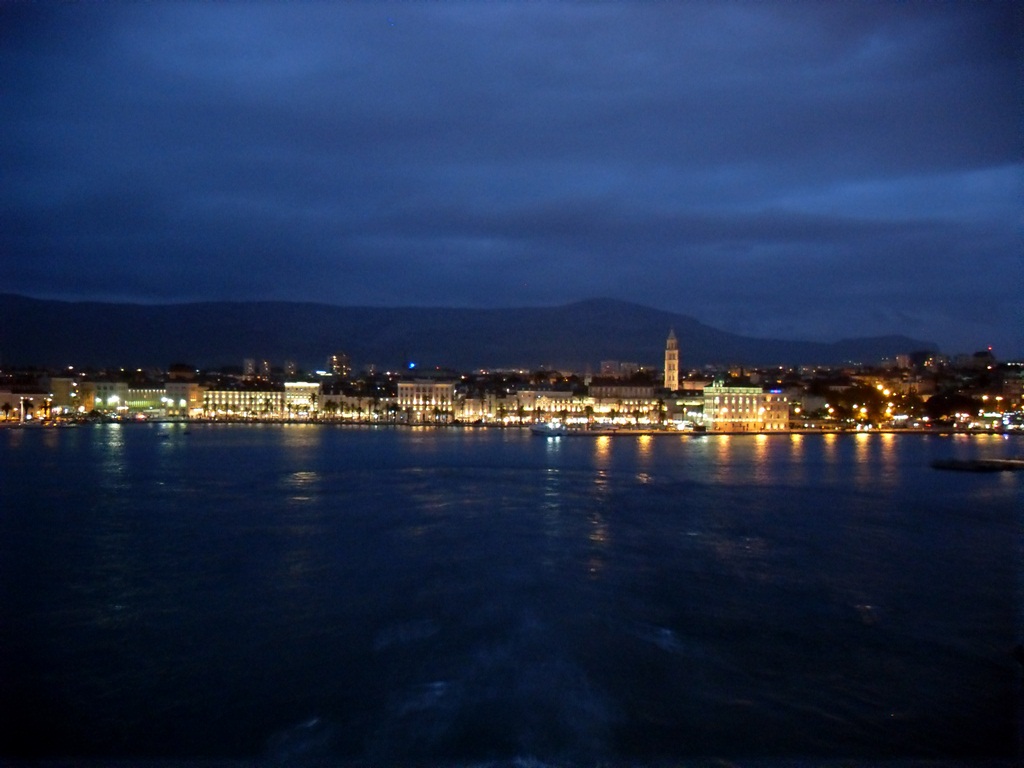 Split am Abend