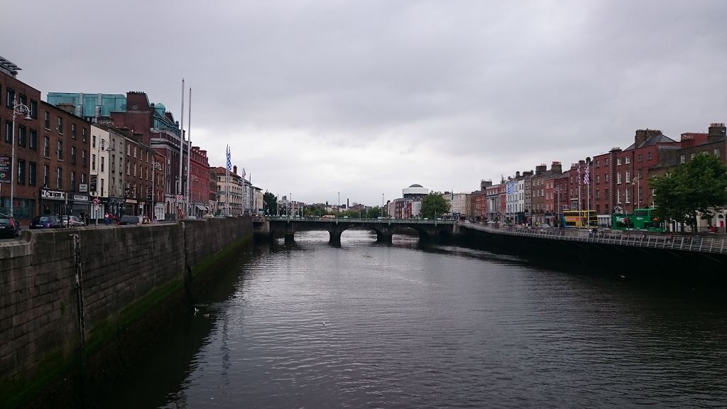 Liffey in Dublin