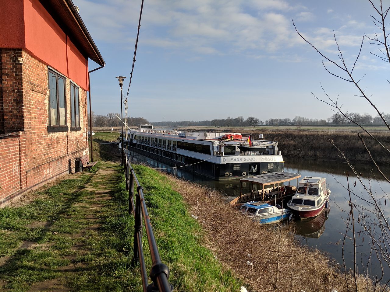 Sportboote in Steinau